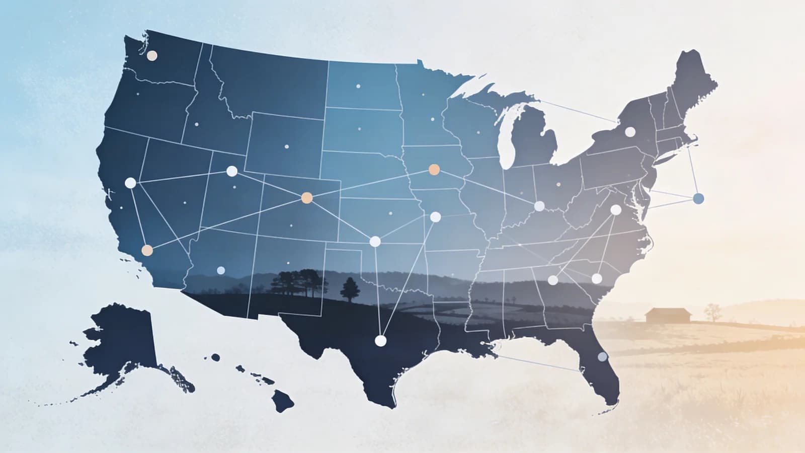 US map showing mental health provider shortage areas with rural communities most affected