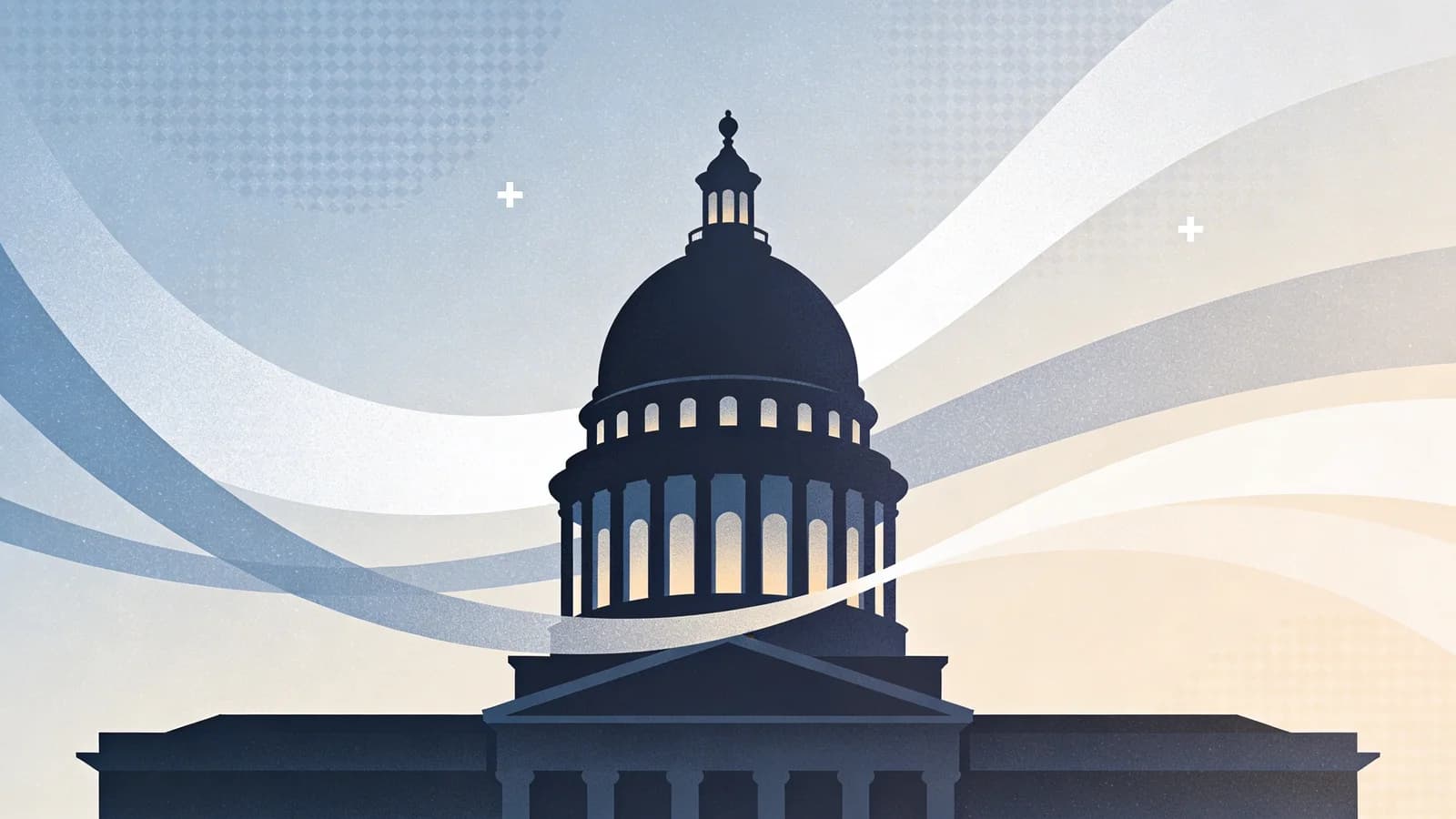 New Hampshire state capitol building with symbolic representation of opioid crisis funding and…