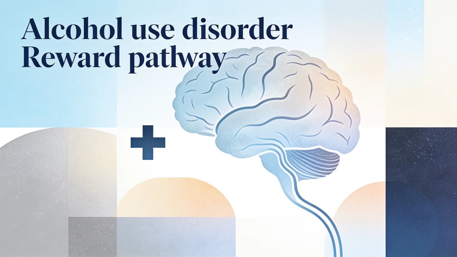 Abstract visualization of alcohol use disorder treatment with GLP-1 medications showing reduction…