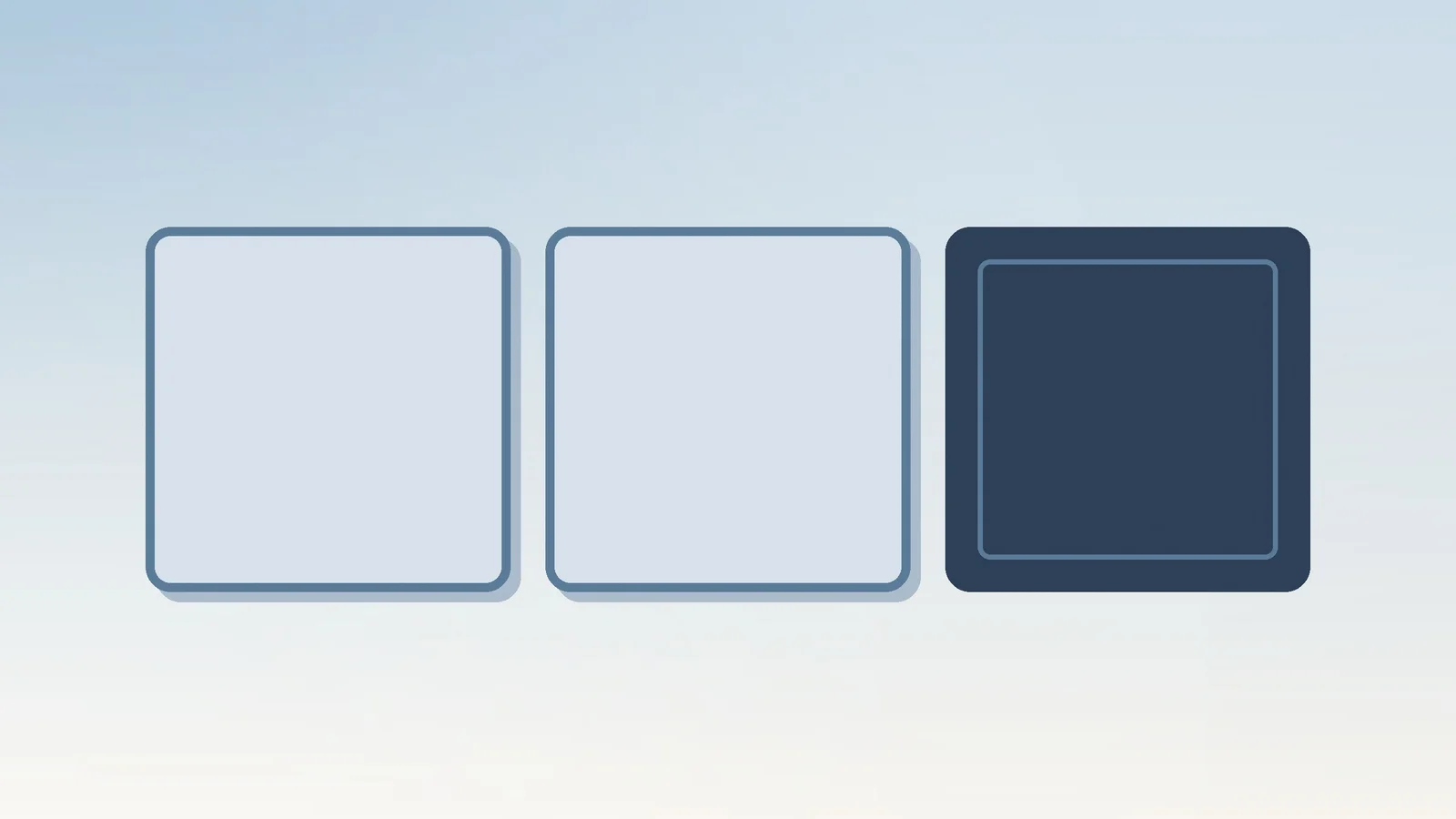 Editorial illustration of a single dark block standing among pale blocks on a grid, representing…
