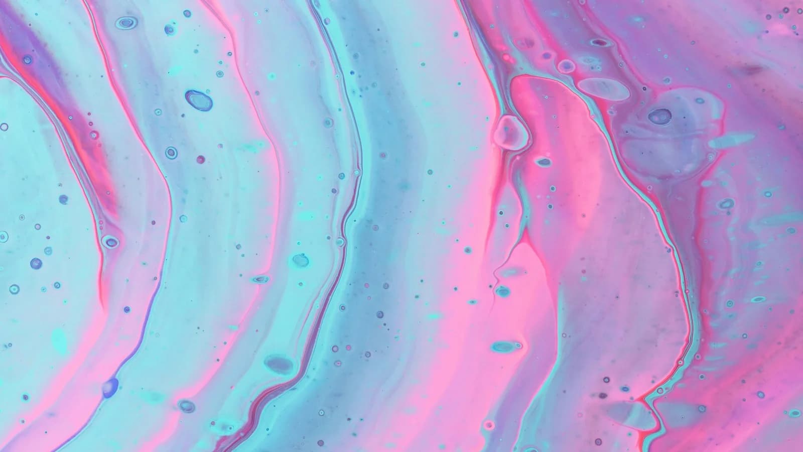 Abstract flowing patterns suggesting neural pathways and consciousness transformation in soft…